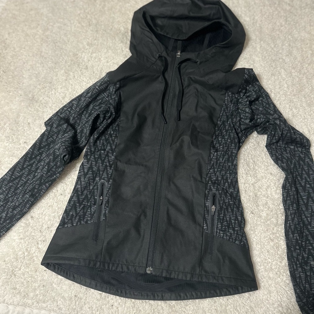 Women's Black Hooded Jacket
